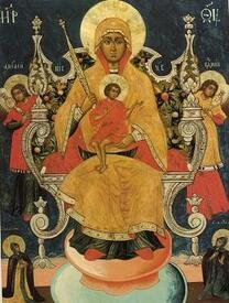 Икона Богородицы Кипрская (Стромынская)