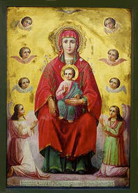 Икона Богородицы Дивногорская-Сицилийская