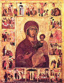 Икона Богородицы Одигитрия Устюженская