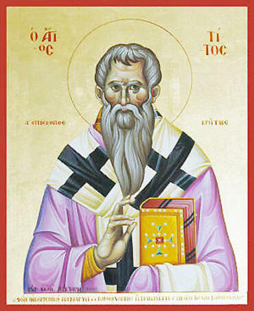 Икона: Тит Критский