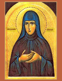 Преподобная Досифея (Тяпкина), Киевская, затворница