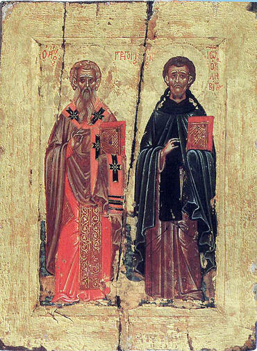 Икона: Кириак отшельник, Палестинский