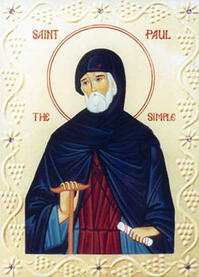 Преподобный Павел Препростой