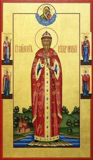 Икона: Всеволод Новгородский, Псковский