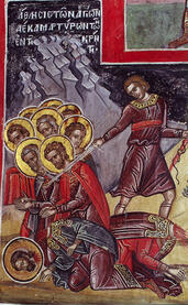 Святой мученик Геласий и мученики, иже в Крите