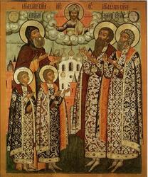 Св. блгв. князья Феодор с чадами Давидом и Константином