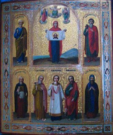 Икона: Торжество Пресвятой Богородицы (Порт-Артурская)