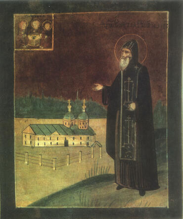 Икона: Елеазар Анзерский (Севрюков)