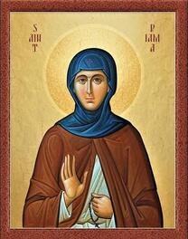 Преподобная Пиама Александрийская, дева