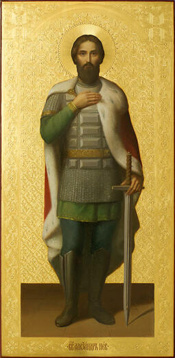 Икона: Александр Невский