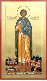 Мученик Тимолай (Тимофей) Кесарийский (Палестинский)