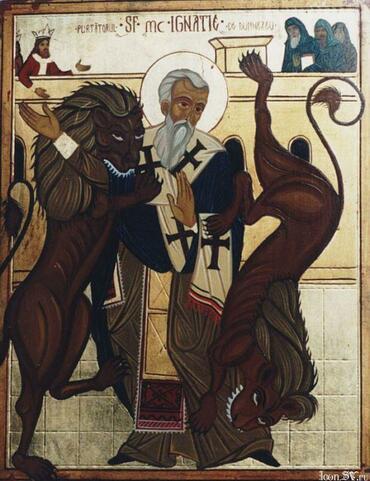 Икона: Игнатий Богоносец, Антиохийский