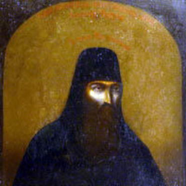 Икона: Руф Печерский, затворник