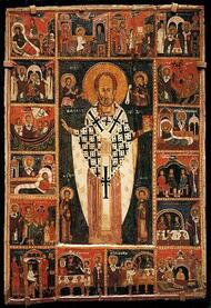 Святой Николай Чудотворец с житием
