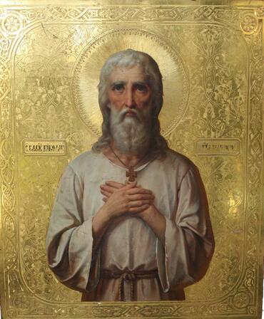 Икона: Николай Саллос, Псковский