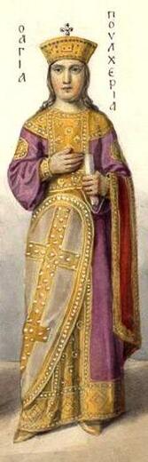 Икона: Пульхерия Греческая