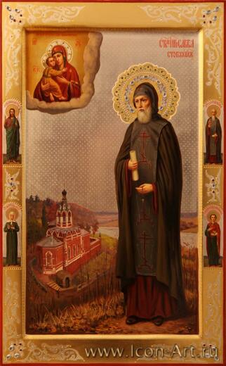 Икона: Савва Сторожевский, Звенигородский