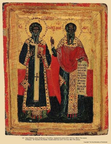 Икона: Феодор Студит, исповедник