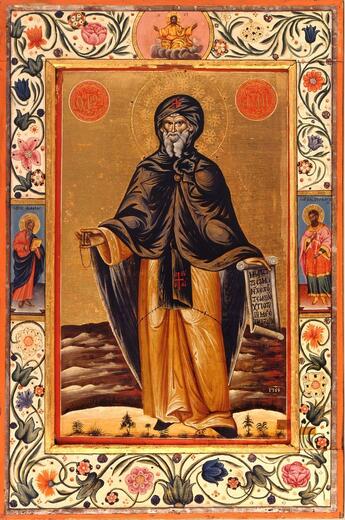 Икона: Антоний Великий, Египетский