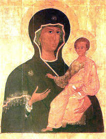 Икона Богородицы Одигитрия Смоленская
