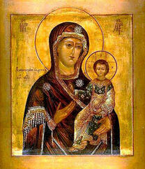 Икона Богородицы Одигитрия Смоленская