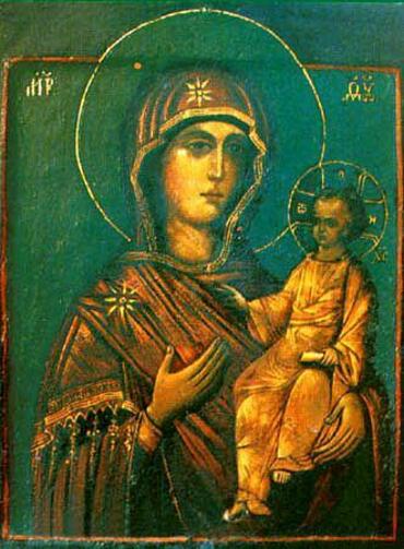 Икона: Одигитрия Смоленская