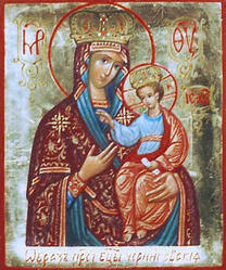 Икона Божией Матери Черниговская (Ильинская)