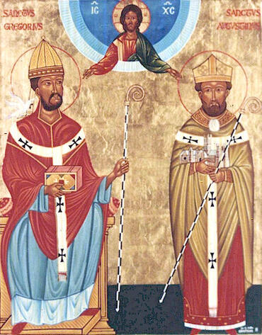 Икона: Августин Кентерберийский