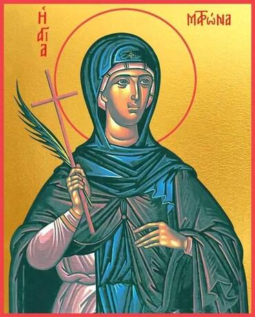Икона: Матрона Солунская (Фессалоникийская)