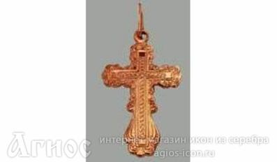 Крест нательный православный без распятия, фото 1