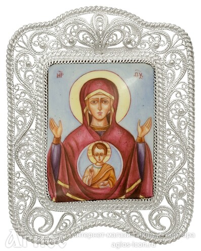 Икона Богородицы "Знамение", фото 1