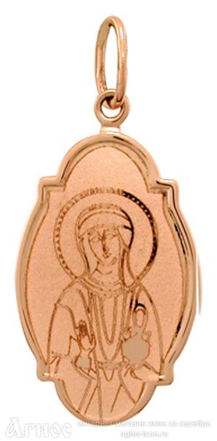 Нательная иконка св Мария Магдалина, фото 1