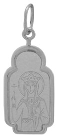 Нательная иконка царица Елена Константинопольская