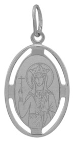 Нательная иконка св царица Елена Константинопольская