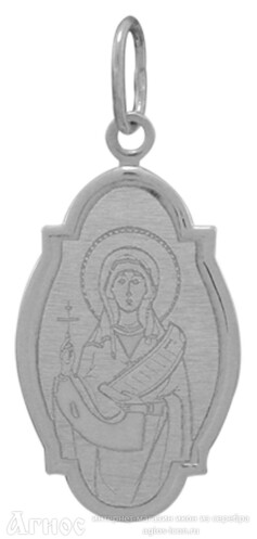 Нательная иконка св Фотиния Самаряныня, фото 1