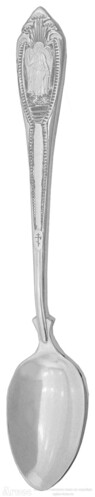 Серебряная ложка на крестины "Ангел", фото 1