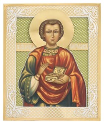 Икона св Пантелеимон Целитель