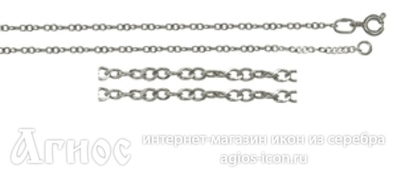 Серебряная цепь "Виктория", 2.75 г, фото 1