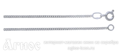 Серебряная цепь "Панцирная", 3.50 г, фото 1