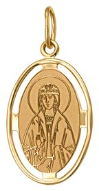 Нательная иконка княгиня Анна Кашинская