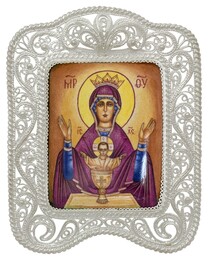 Икона Божьей Матери "Неупиваемая чаша"