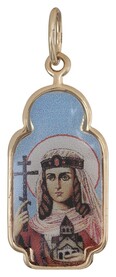Нательная иконка цврица Тамара Грузинская