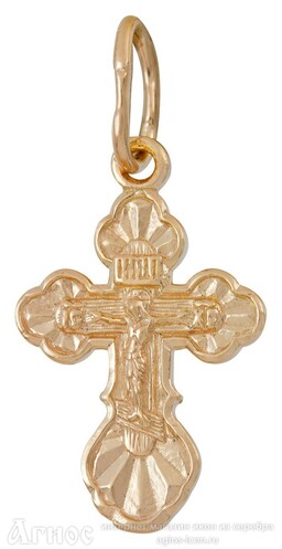 Православный детский нательный крестик, фото 1
