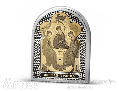 Арочная автомобильная икона Святая Троица, фото 1