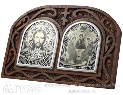Икона Спаситель - Святая Троица, фото 1