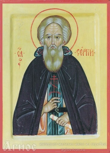 Икона Сергия Радонежского, фото 1