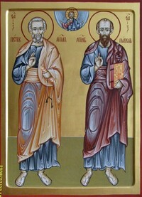Икона Петр и Павел