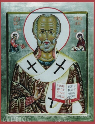 Икона Николай Мирликийский Чудотворец, фото 1