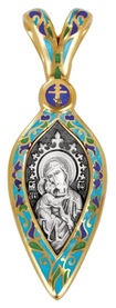 Нательная иконка Божьей Матери "Феодоровская"