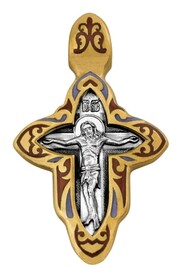 Нательный крест Распятие, Иоанн Кронштадский
